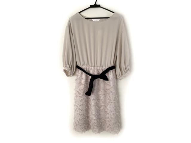 スーナウーナ Sunauna ワンピース サイズ38 M レディース 美品 ベージュ 中古 0402の通販はau Pay マーケット ブランディア Au Pay マーケット店