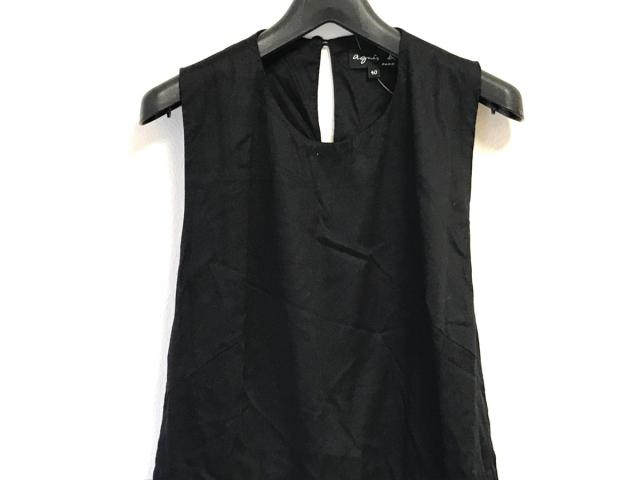 アニエスベー Agnes B ワンピース サイズ40 M レディース 黒 中古 0402の通販はau Pay マーケット ブランディア Au Pay マーケット店