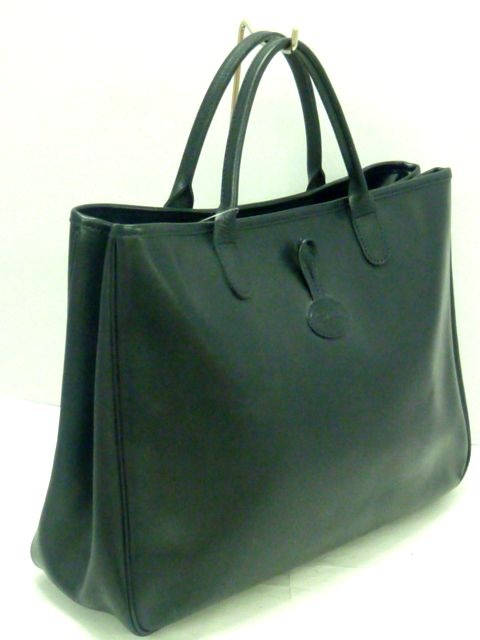 ロンシャン Longchamp トートバッグ レディース ダークネイビー レザー 中古 0415の通販はau Pay マーケット ブランディア Au Pay マーケット店