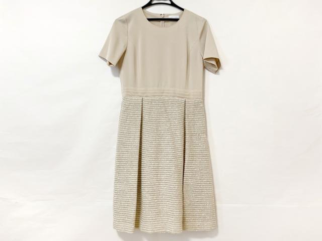 レステラ Lestera ワンピース サイズ40 M レディース ベージュ 中古 0328の通販はau Pay マーケット ブランディア Au Pay マーケット店