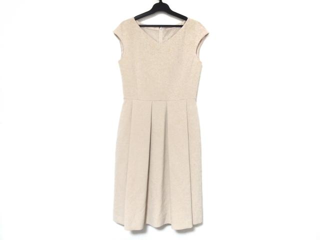 アナイ Anayi ワンピース サイズ38 M レディース 美品 ベージュ ノースリーブ ひざ丈 中古 0405の通販はau Pay マーケット ブランディア Au Pay マーケット店