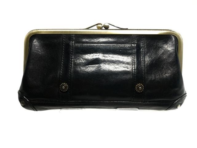 ダコタ Dakota 長財布 レディース 黒 がま口 レザー 中古 0410の通販はau Pay マーケット ブランディア Au Pay マーケット店