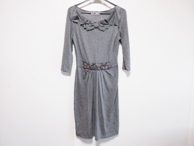 ブルーガールブルマリン Blugirl Blumarine ワンピース サイズi40 M レディース 美品 グレー 中古 0505の通販はau Pay マーケット ブランディア Au Pay マーケット店