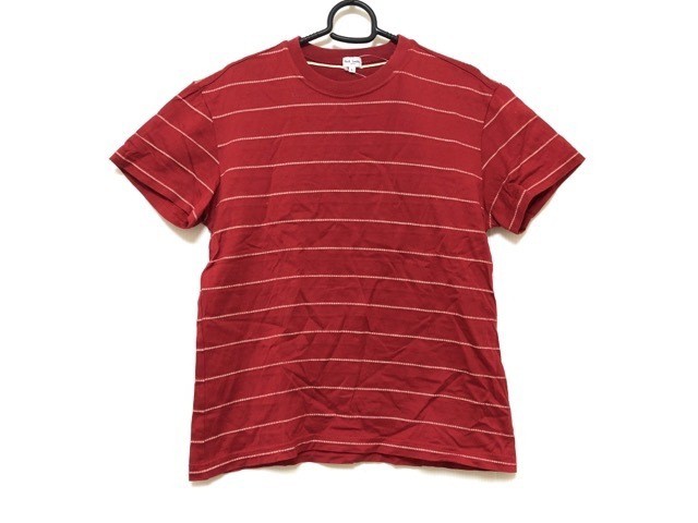 ポールスミス Paulsmith 半袖tシャツ サイズl レディース レッド アイボリー ボーダー 中古 0428の通販はau Pay マーケット ブランディア Au Pay マーケット店