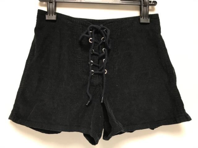 ロンハーマン Ron Herman ショートパンツ サイズxs レディース 黒 中古 0414の通販はau Pay マーケット ブランディア Au Pay マーケット店
