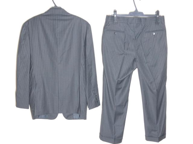 グッチ Gucci シングルスーツ メンズ ダークグレー ストライプ 中古 06の通販はau Pay マーケット ブランディア Au Pay マーケット店