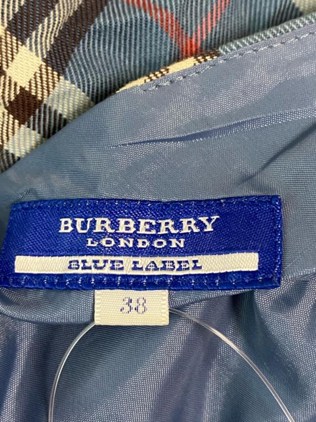 バーバリーブルーレーベル Burberry Blue Label ワンピース サイズ38 M レディース 美品 ブルー マルチ チェック柄 中古 0610の通販はau Pay マーケット ブランディア Au Pay マーケット店