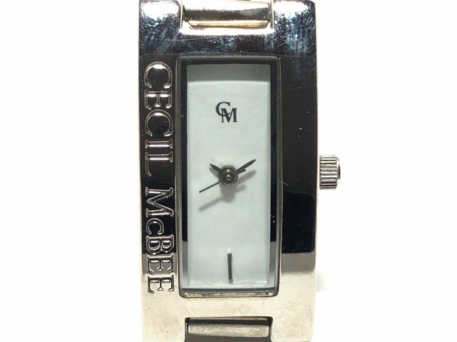 セシルマクビー Cecilmcbee 腕時計 レディース 白 中古 0415の通販はau Pay マーケット ブランディア Au Pay マーケット店