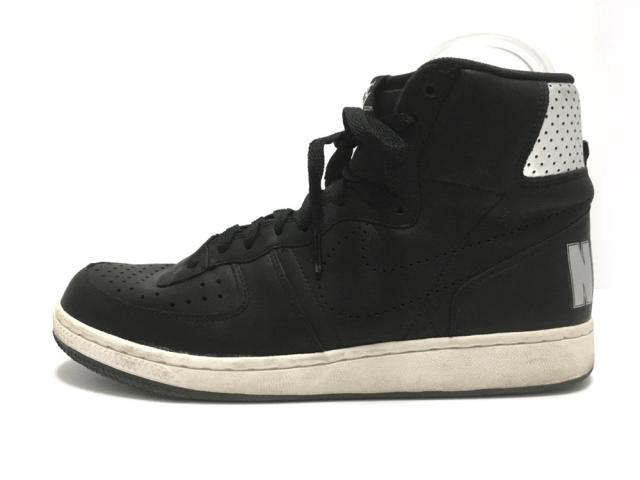 ナイキ Nike スニーカー 27 メンズ 美品 ターミネーター ハイ プレミアム ノイズ 001 黒 レザー 中古 0727の通販はau Pay マーケット ブランディア Au Pay マーケット店