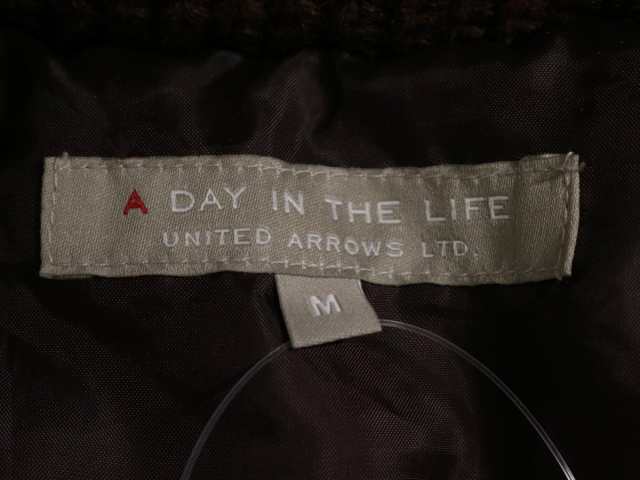 ユナイテッドアローズ United Arrows ダウンベスト サイズm メンズ ダークブラウン A Day In The Life ニット 冬物 中古 0412の通販はau Pay マーケット ブランディア Au Pay マーケット店