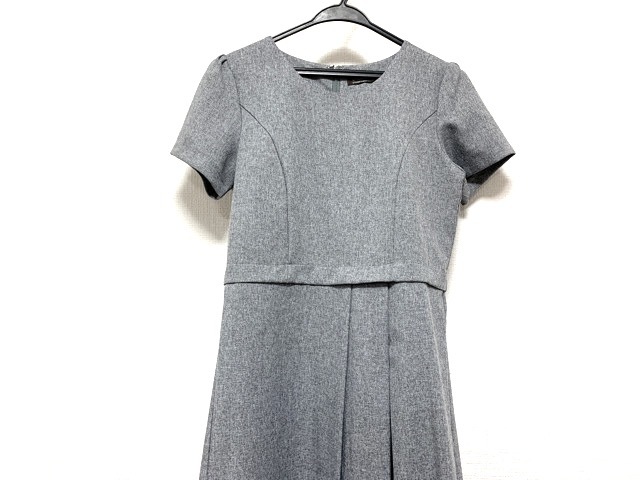 ティアクラッセ Tiaclasse ワンピース サイズ7 S レディース 美品 グレー 中古 0416の通販はau Pay マーケット ブランディア Au Pay マーケット店