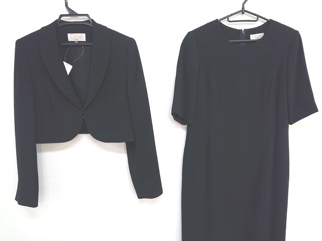 クロエ Chloe ワンピーススーツ サイズ11ar M レディース 美品 黒 中古 0627の通販はau Pay マーケット ブランディア Au Pay マーケット店