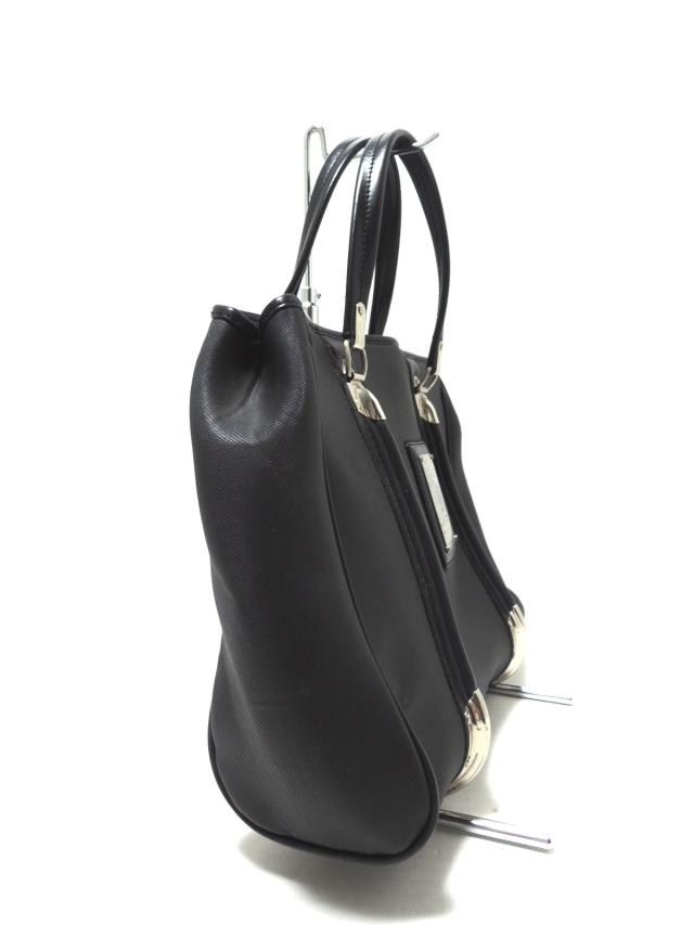ピエログイッディ Piero Guidi ハンドバッグ レディース 黒 ネーム刻印 ナイロン レザー 金属素材 中古 20200510の通販はau Wowma ブランディア Au Wowma 店