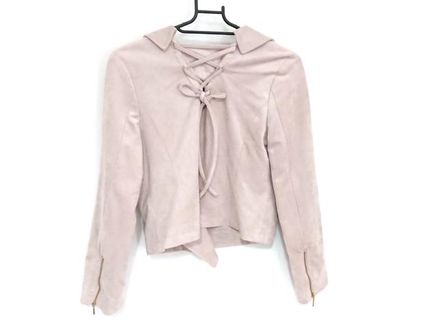 ジルバイジルスチュアート Jill By Jillstuart ライダースジャケット サイズm レディース ピンク 春 秋物 中古 06の通販はau Pay マーケット ブランディア Au Pay マーケット店