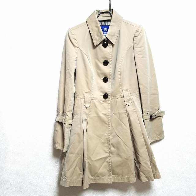 バーバリーブルーレーベル Burberry Blue Label トレンチコート サイズ36 S レディース - ベージュ 長袖/春/秋【中古】20240111の通販は