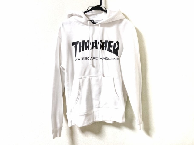 成果 後方 除去 Thrasher 白 パーカー Koningskind Org