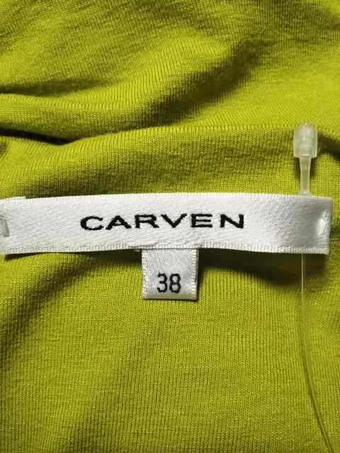 カルヴェン Carven ワンピース サイズ38 M レディース イエローグリーン ネイビー クルーネック 半袖 ロング 中古 0505の通販はau Pay マーケット ブランディア Au Pay マーケット店