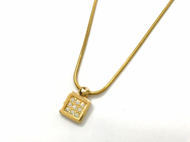 クリスチャンディオール Christiandior ネックレス レディース 美品 金属素材 ゴールド ラインストーン 中古 0522の通販はau Pay マーケット ブランディア Au Wowma 店 クリスチャンディオール Christiandior ネックレス レディース 美品 金属素材 ゴールド ラインストーン 中古 0522の通販はau Pay マーケット ブランディア Au Wowma 店