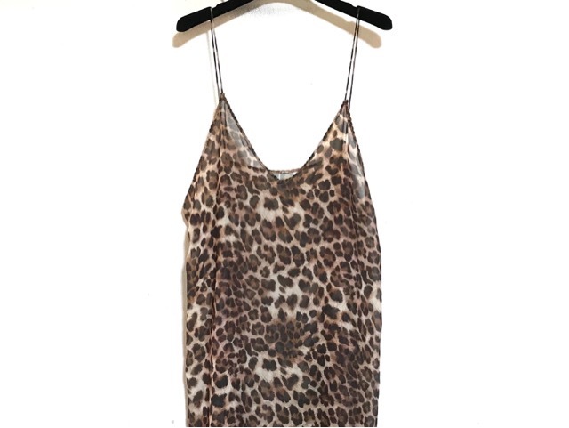 ミラオーウェン Mila Owen ワンピース サイズ1 S レディース 美品 ベージュ ダークブラウン 豹柄 シースルー 中古 0512の通販はau Pay マーケット ブランディア Au Pay マーケット店