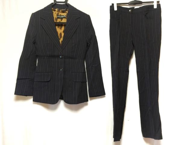 ドルチェアンドガッバーナ レディースパンツスーツ サイズ36 S レディース ネイビー ライトブラウン ストライプ 中古 0503の通販はau Pay マーケット ブランディア Au Pay マーケット店