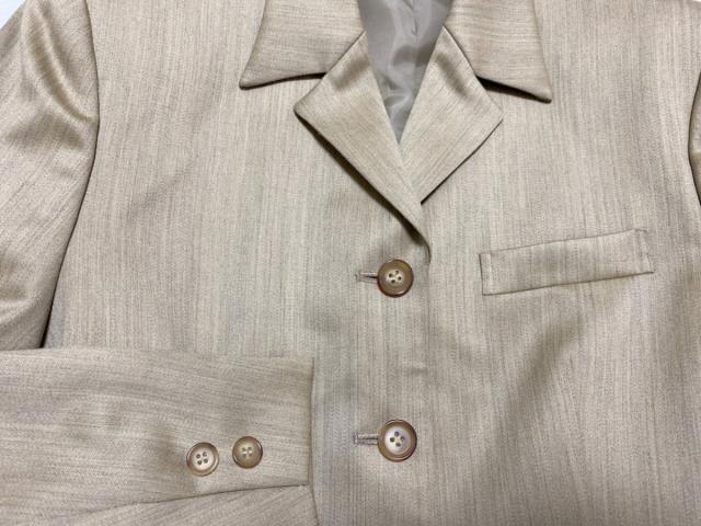 ニューヨーカー New Yorker レディースパンツスーツ レディース ダークグリーン ライトグレー 肩パッド 中古 0509の通販はau Pay マーケット ブランディア Au Pay マーケット店