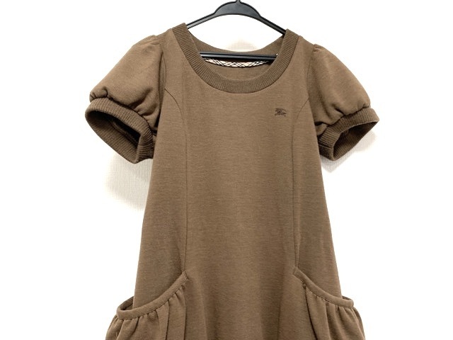 バーバリーブルーレーベル Burberry Blue Label ワンピース サイズ38 M レディース 美品 ダークブラウン 中古 0429の通販はau Pay マーケット ブランディア Au Pay マーケット店