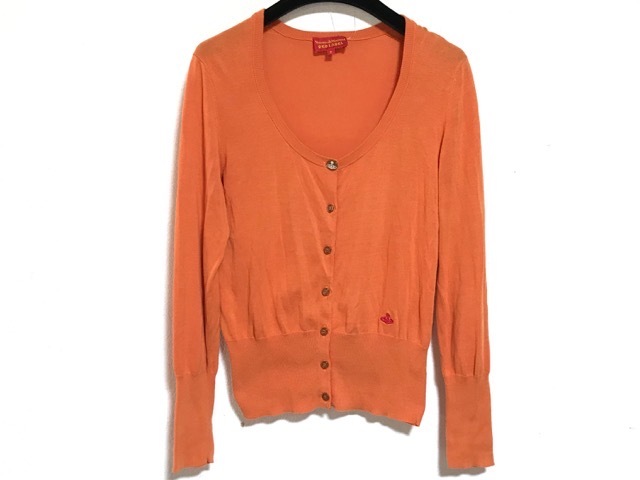 ヴィヴィアンウエストウッドレッドレーベル Viviennewestwoodredlabel カーディガン サイズ2 M レディース オレンジ 中古 0512の通販はau Pay マーケット ブランディア Au Wowma 店