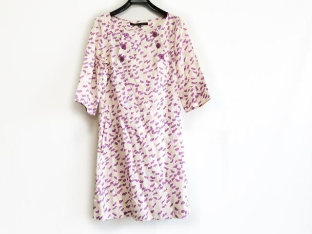 マークバイマークジェイコブス Marc By Marc Jacobs ワンピース サイズ2 S レディース アイボリー パープル ハート 中古 0526の通販はau Pay マーケット ブランディア Au Pay マーケット店