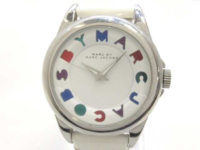 マークジェイコブス Marc By Marc Jacobs 腕時計 Mbm1190 レディース 白 中古 20200717の通販はau Pay マーケット ブランディア Au Pay マーケット店