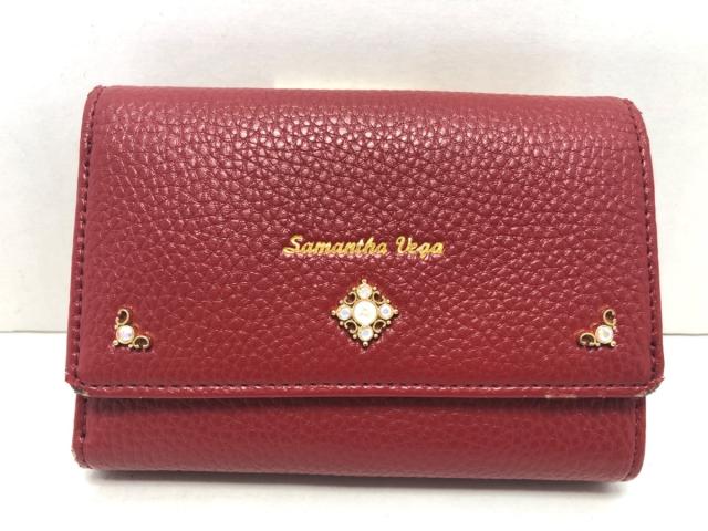 サマンサベガ Samantha Vega 3つ折り財布 レディース ボルドー がま口 ラインストーン 合皮 中古 0508の通販はau Pay マーケット ブランディア Au Pay マーケット店 サマンサベガ Samantha Vega 3つ折り財布 レディース ボルドー がま口 ラインストーン 合皮 中古 0508の通販はau Pay マーケット ブランディア Au Pay マーケット店