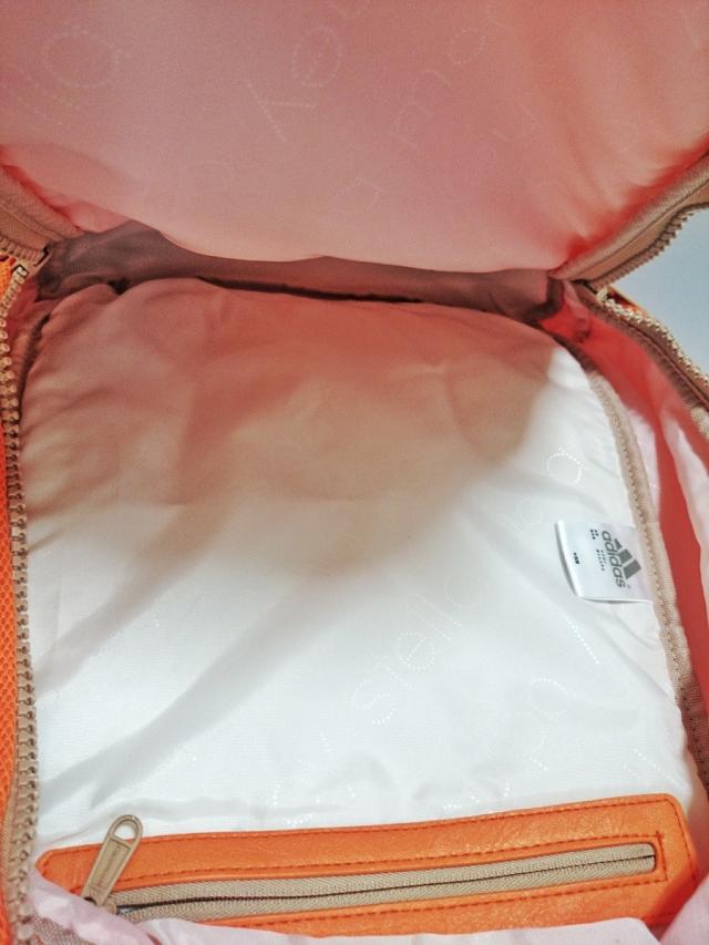 アディダスバイステラマッカートニー リュックサック レディース オレンジ ライトグレー 化学繊維 中古 0523の通販はau Pay マーケット ブランディア Au Pay マーケット店