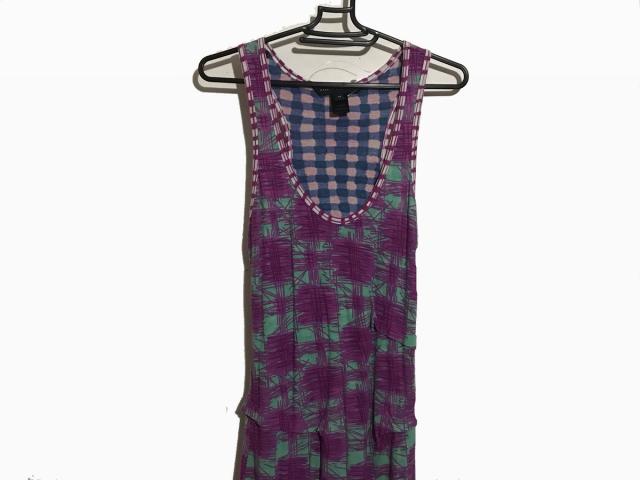 マークバイマークジェイコブス Marc By Marc Jacobs ワンピース サイズxs レディース パープル グリーン マルチ 中古 0521の通販はau Pay マーケット ブランディア Au Pay マーケット店