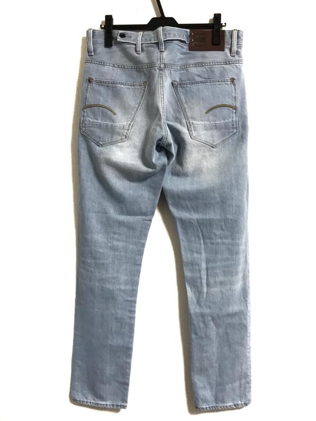 ジースターロゥ G Star Raw ジーンズ メンズ ライトブルー フルレングス 1 中古 0531の通販はau Pay マーケット ブランディア Au Pay マーケット店