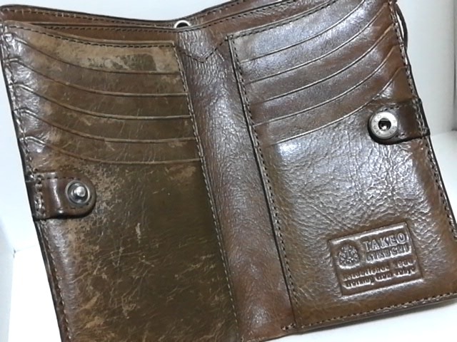 タケオキクチ Takeokikuchi 長財布 レディース ブラウン ダークブラウン L字ファスナー レザー 中古 05の通販はau Pay マーケット ブランディア Au Pay マーケット店