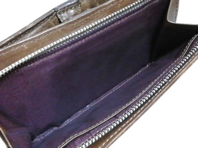 タケオキクチ Takeokikuchi 長財布 レディース ブラウン ダークブラウン L字ファスナー レザー 中古 05の通販はau Pay マーケット ブランディア Au Pay マーケット店