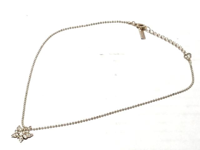 アナスイ Anna Sui ネックレス レディース 美品 金属素材 ラインストーン ゴールド クリア 蝶 ラインストーン 中古 0521の通販はau Pay マーケット ブランディア Au Pay マーケット店