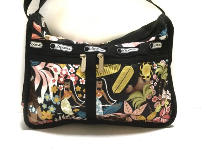 レスポートサック Lesportsac ショルダーバッグ レディース 黒 イエロー ピンク ハワイ レスポナイロン 中古 0621の通販はau Pay マーケット ブランディア Au Pay マーケット店