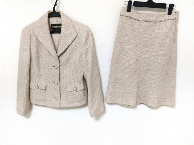 ポールスチュアート Paulstuart スカートスーツ レディース ベージュ ラメ ビーズ 中古 0523の通販はau Pay マーケット ブランディア Au Pay マーケット店