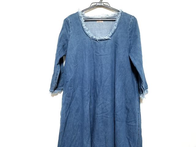 キャピタル Kapital ワンピース サイズs レディース ブルー デニム 中古 0606の通販はau Pay マーケット ブランディア Au Pay マーケット店