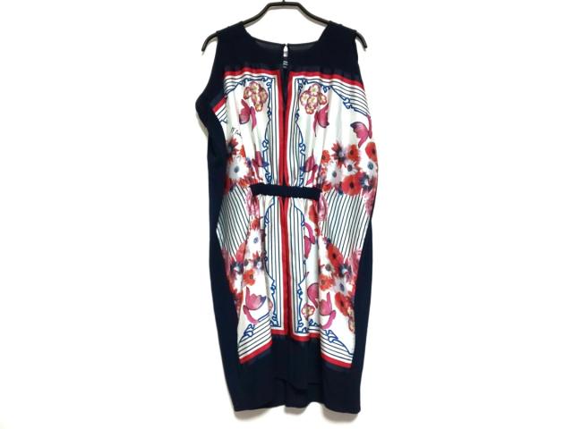 パオラ フラーニ Paola Frani ワンピース サイズxs レディース ネイビー レッド マルチ 花柄 中古 0604の通販はau Pay マーケット ブランディア Au Pay マーケット店
