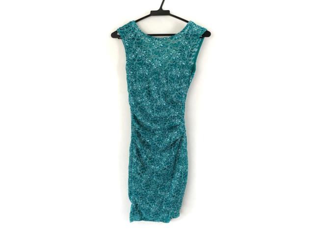 リプシー Lipsy ワンピース レディース 美品 グリーン 白 ノースリーブ ひざ丈 レース 中古 0612の通販はau Pay マーケット ブランディア Au Pay マーケット店