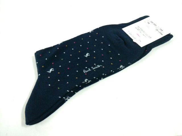 ポールスミス Paulsmith 小物 25 27cm レディース 新品同様 ネイビー マルチ 靴下 コットン ナイロン 中古 0702の通販はau Pay マーケット ブランディア Au Pay マーケット店
