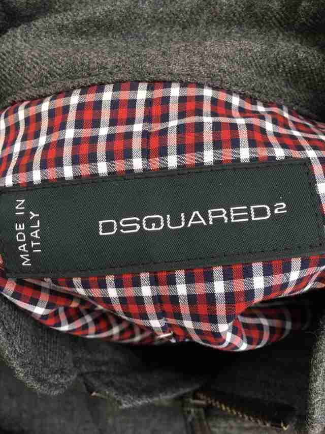 DSQUARED2 ディースクエアード 長袖デザインワンピース グレー Sサイズ