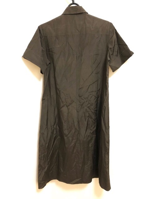 アクアスキュータム Aquascutum ワンピース レディース ダークブラウン シルク混 中古 0616の通販はau Pay マーケット ブランディア Au Pay マーケット店