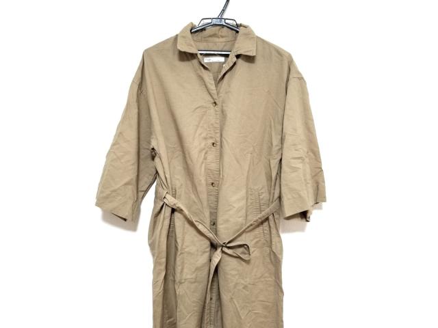 プラージュ Plage ワンピース サイズ38 M レディース 美品 ベージュ シャツワンピ 中古 0625の通販はau Pay マーケット ブランディア Au Pay マーケット店