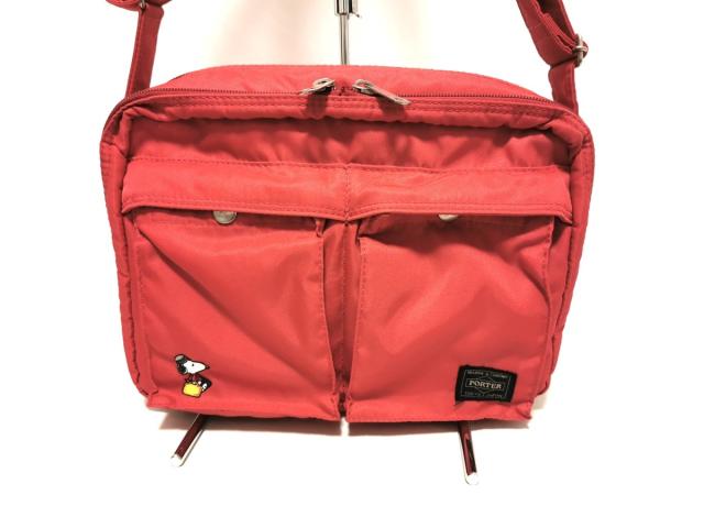 ポーター Porter 吉田 ショルダーバッグ レディース タンカー レッド Joe Porter スヌーピー ナイロン 中古 0809の通販はau Pay マーケット ブランディア Au Pay マーケット店