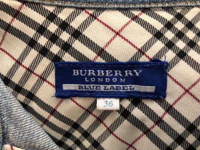 バーバリーブルーレーベル Burberry Blue Label ワンピース サイズ36 S レディース ライトブルー アイボリー デニム 中古 0612の通販はau Pay マーケット ブランディア Au Pay マーケット店