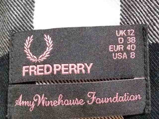 フレッドペリー Fred Perry ワンピース サイズ12 Uk L レディース 黒 白 シャツワンピ チェック柄 中古 0617の通販はau Pay マーケット ブランディア Au Pay マーケット店