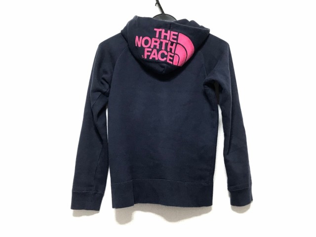 ノースフェイス The North Face パーカー サイズs レディース ダークネイビー ピンク ジップアップ 中古 0612の通販はau Pay マーケット ブランディア Au Pay マーケット店