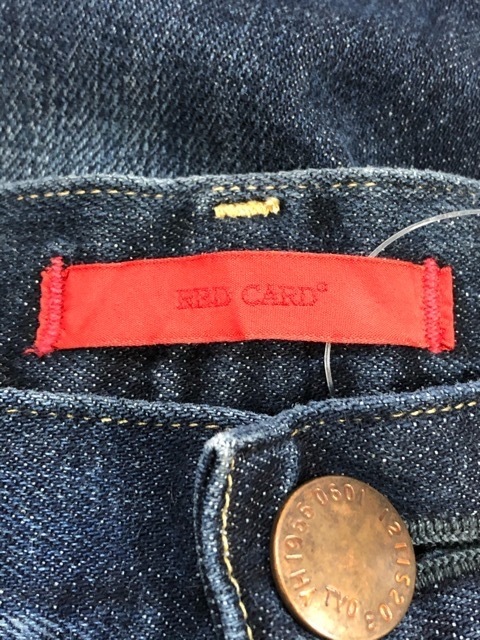 レッドカード Red Card ジーンズ サイズ27 メンズ ネイビー ダメージ加工 中古 0630の通販はau Pay マーケット ブランディア Au Pay マーケット店